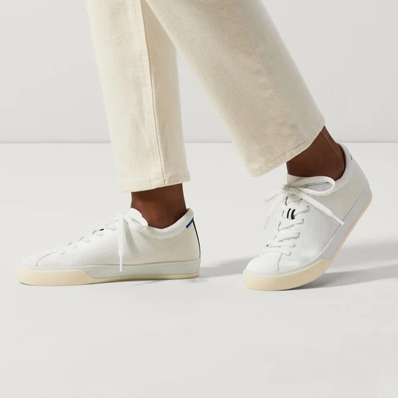 Rothy's Shoes - White Rothy’s lace up sneakers